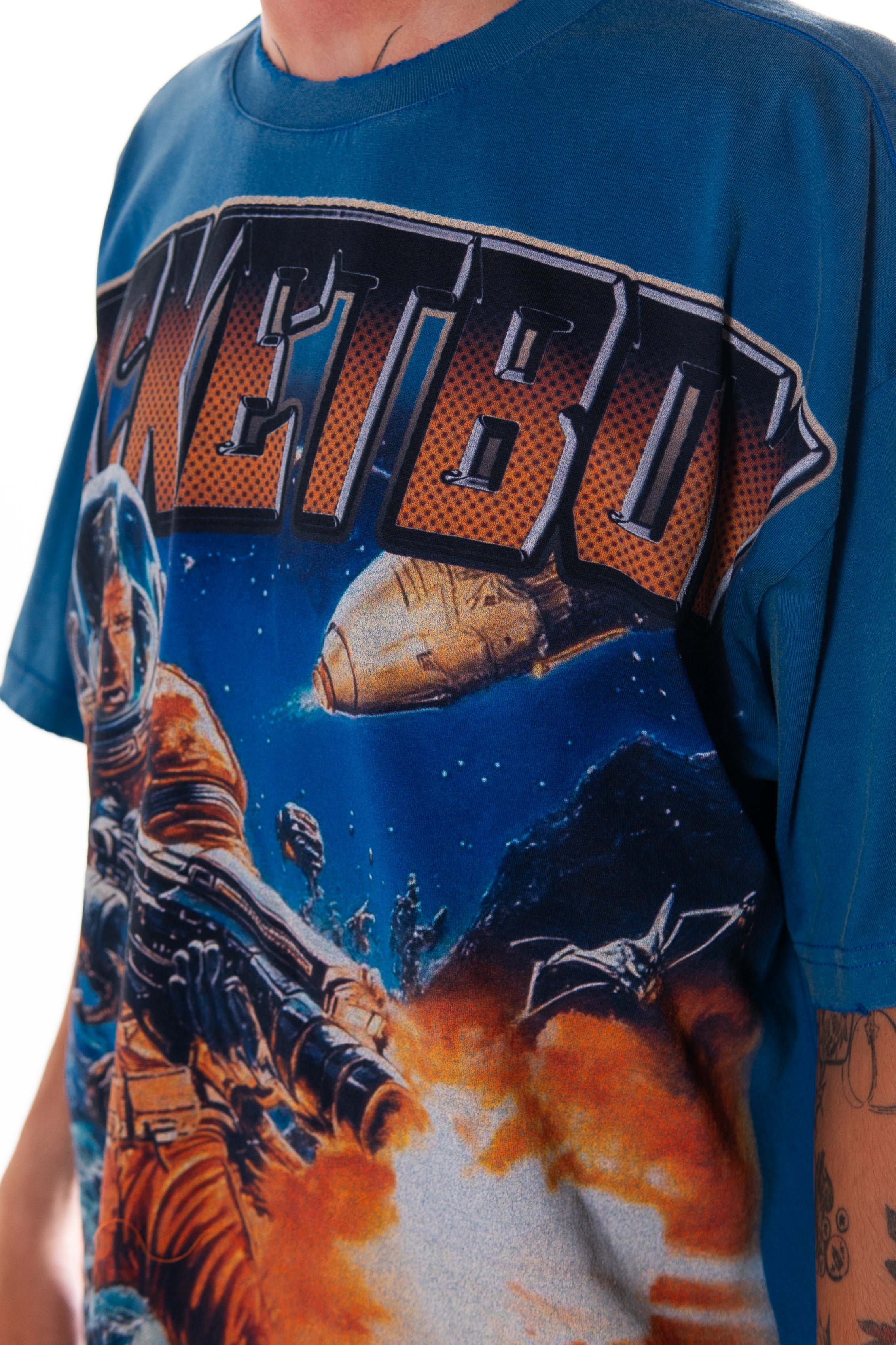 Mega Blast Tee (Blue)
