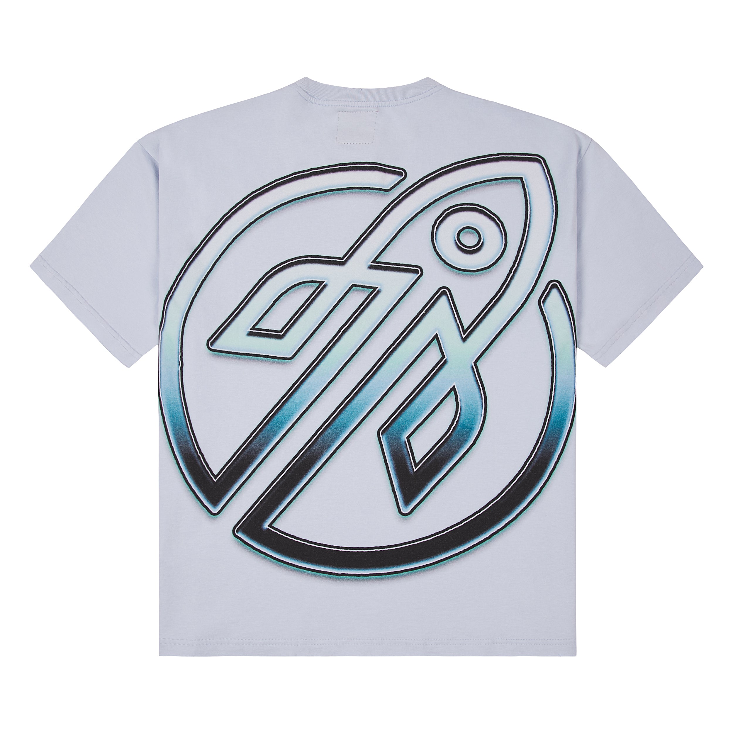 Watch Your Back Tee (Ice Blue)