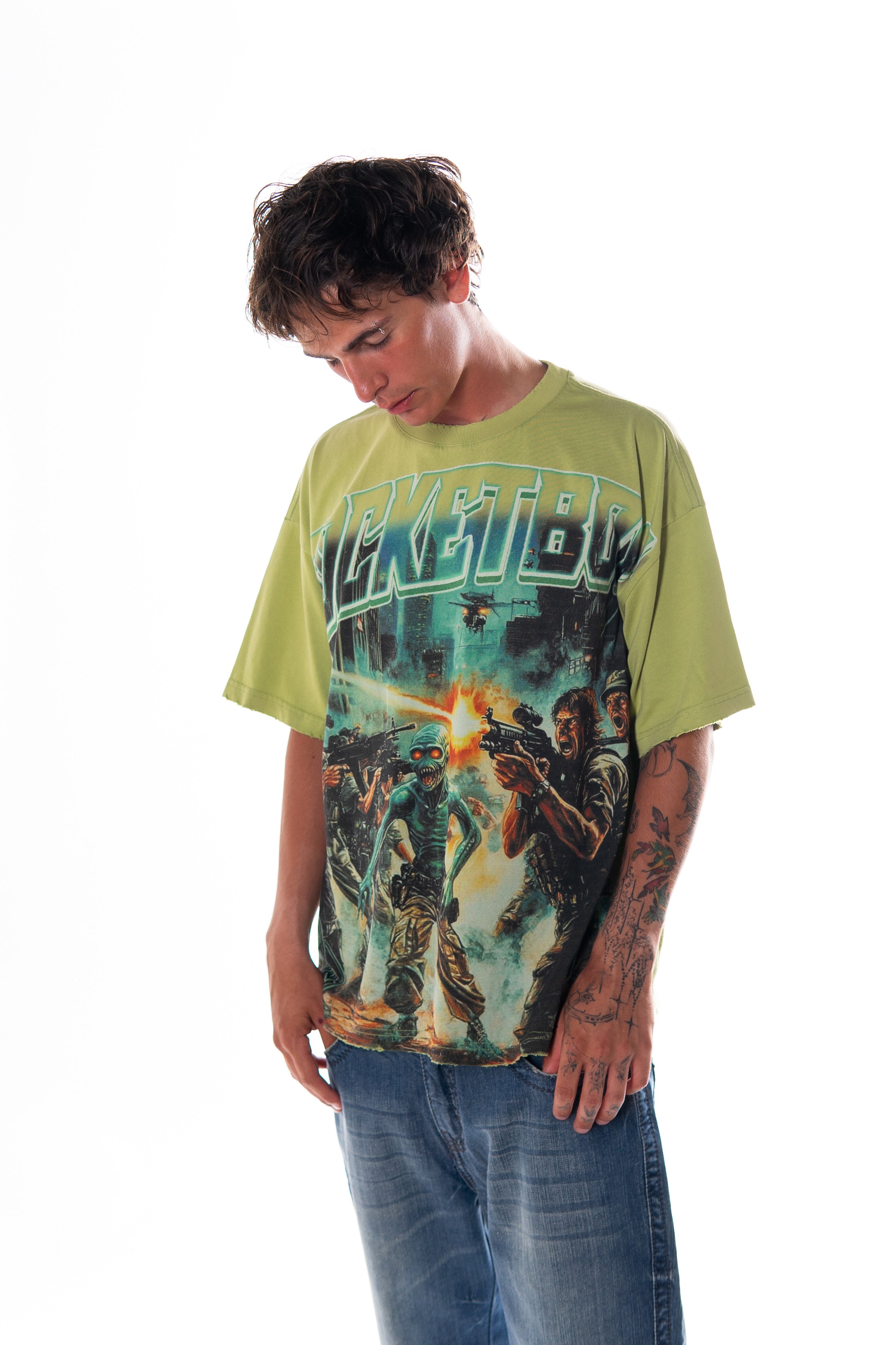 We Fight Tee (Green)