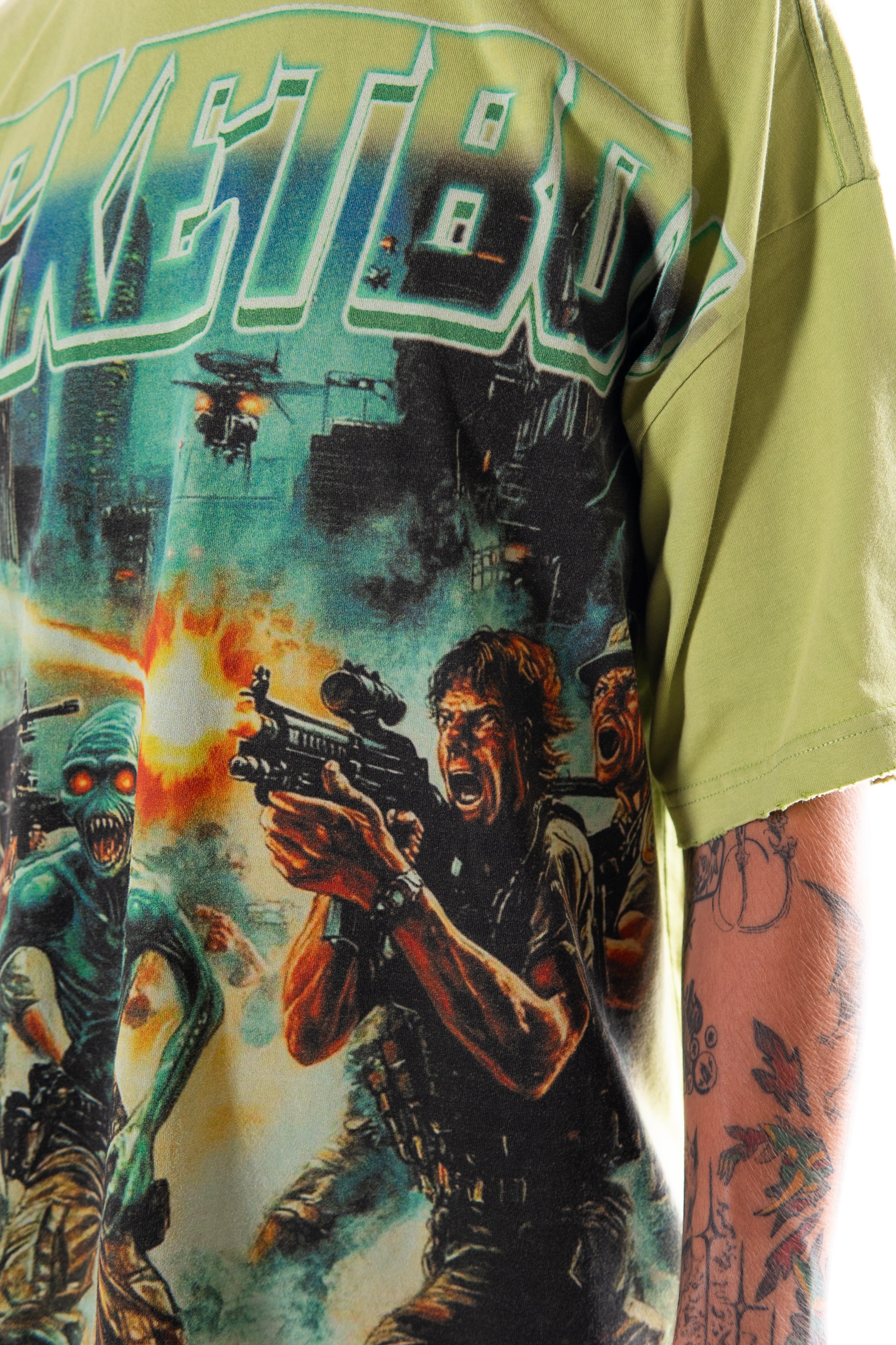 We Fight Tee (Green)